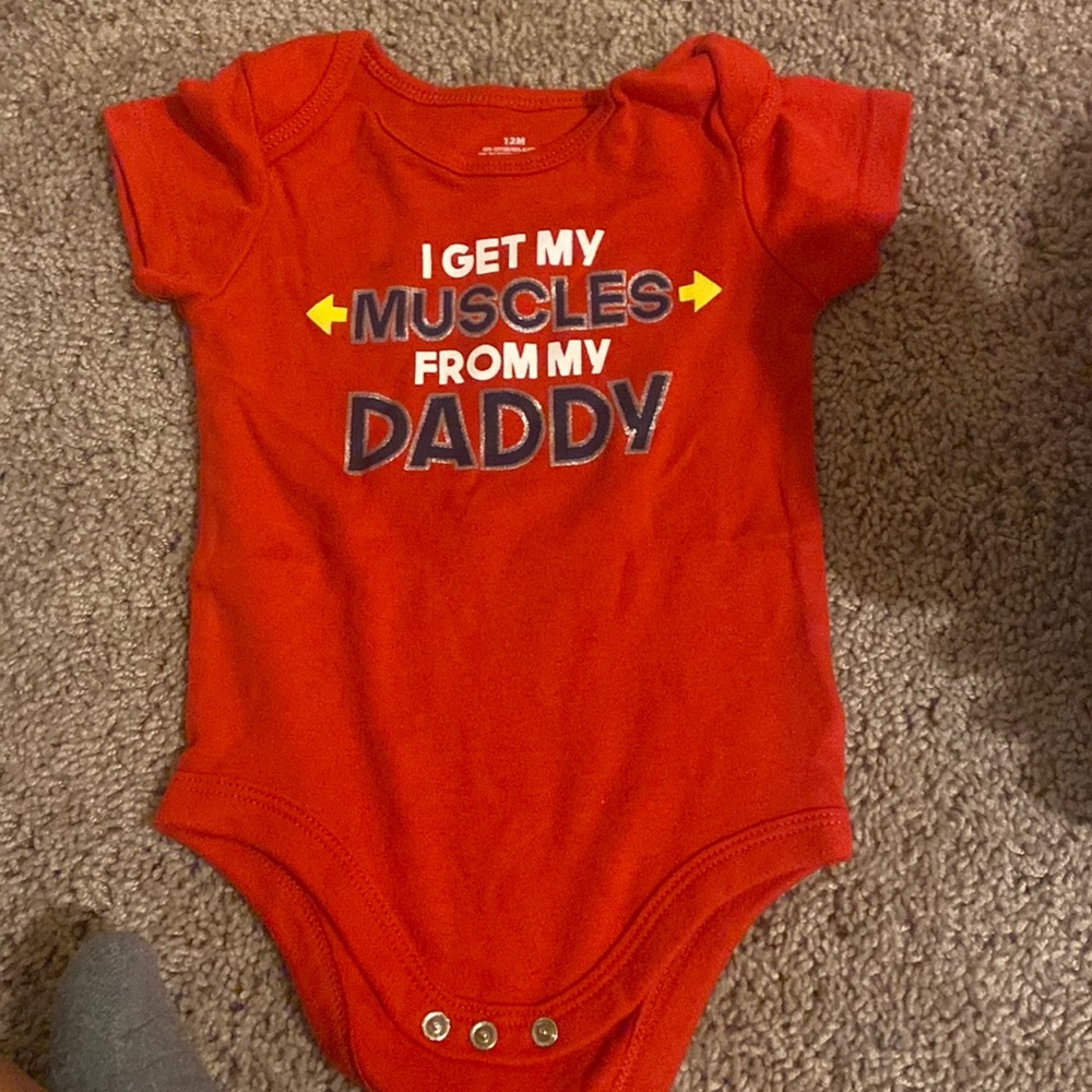 Boy 12 month onesie